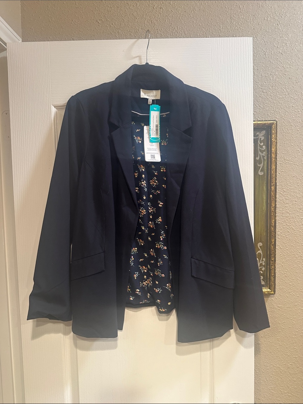 Classic Navy Women's Blazer Jacket